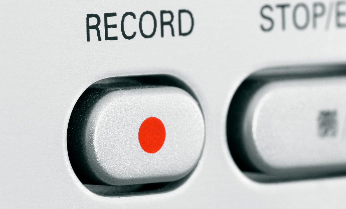 record button - what is dication