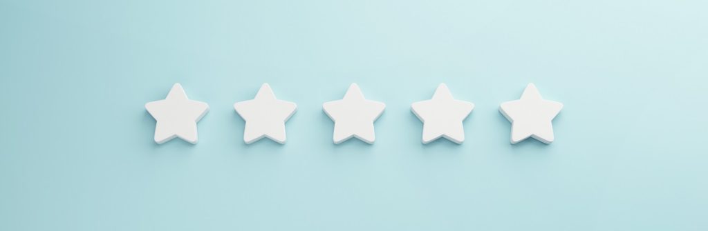 5 Stars - Improve Your Reputation with Medical Transcription